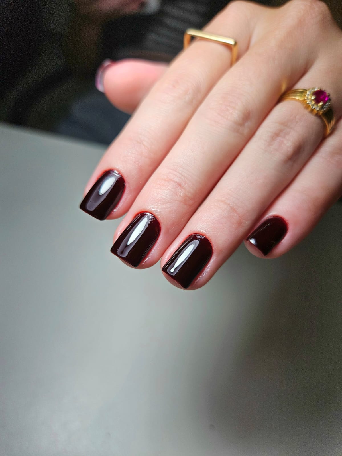 Trabalho de manicure feito por Naty Silva